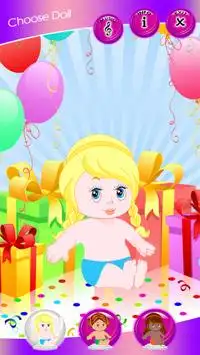 赤ちゃんの人形はゲームをドレスアップ Screen Shot 1