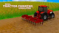 실제 트랙터 농업 시뮬레이터 2018 3D 게임 Screen Shot 0