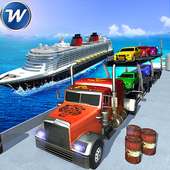 Off road Truck Transporter Games - Cruise Ship Sim