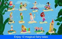 Kids Fairytale Princess Domino Screen Shot 1