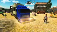 Offroad Police Truck Transport: Drive Simulator 3D Screen Shot 2