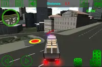 Polis kamyon simülatörü: şehir Screen Shot 1