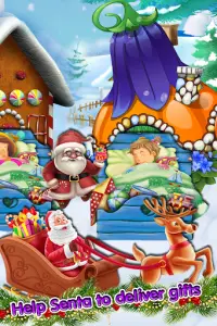 雪のショッピング市場-クレイジークリスマス家族の楽しみ Screen Shot 5