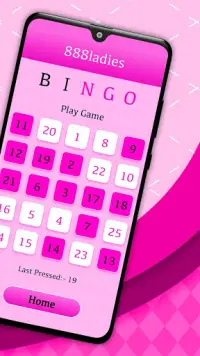 888 Ladies Bingo Game Screen Shot 3