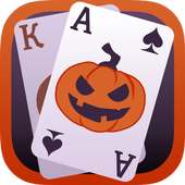 Solitaire Game.Halloween Free