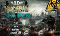 Зомби снайпер стрельба: 3D Screen Shot 2
