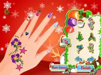 Arte de uñas juegos de navidad Screen Shot 14