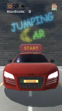 The Jumping Car Screen Shot 0