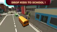 City School Bus Driving 2017: Parking Simulator 3D Screen Shot 3