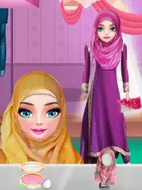 Muslim Hijab Makeover And Hand Art Screen Shot 4