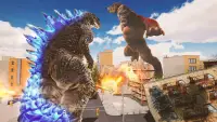 Juegos de king kong: Gorilas vs Dinosaurios Screen Shot 1