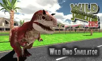 Wild Dinosaur Simulator 2015 Screen Shot 2