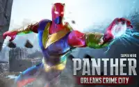 Super Hero Panther : Orleans Crime City Screen Shot 2