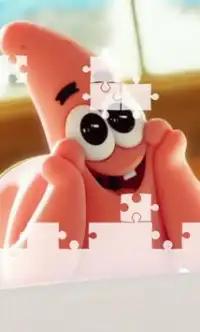 Spongebob and Patrick bubble jigsaw puzzle free Screen Shot 0