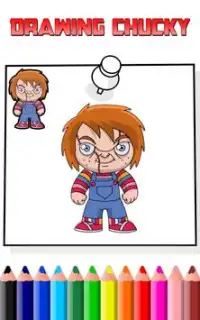 How To Draw Killer chucky (killer Chucky game) Screen Shot 6