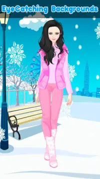 Rich Girl Winter Fashion - Crazy Dress Shopping Screen Shot 2