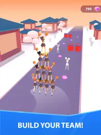 Cheerleader Run 3D Screen Shot 7