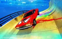 Super Hero Car Mega Ramp Racing Stunts Driving Screen Shot 1