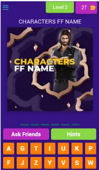 CHARACTERS FF NAME Screen Shot 3