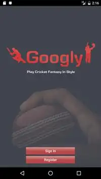Googly Fantasy Cricket Screen Shot 0