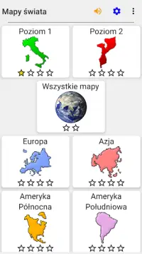 Mapy wszystkich państw świata - Quiz geograficzny Screen Shot 2