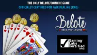 Belote & Coinche Multiplayer Screen Shot 4