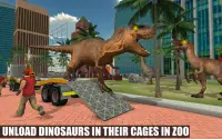 Off-Road Jurassic Zoo World Dino Transport Truck Screen Shot 11