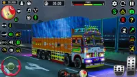 Indian Cargo Truck Drive Games Screen Shot 1