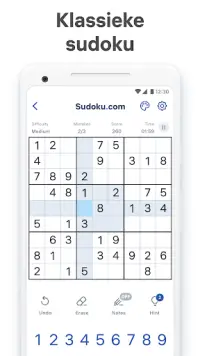 Sudoku.com - nummerspel Screen Shot 0