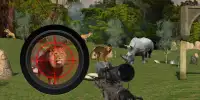 Jungle Animal Hunting : Sniper animal shooter Screen Shot 0