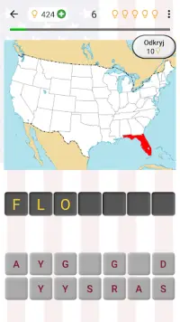 Stany USA: Stolice, flagi i mapy: Quiz o geografii Screen Shot 0