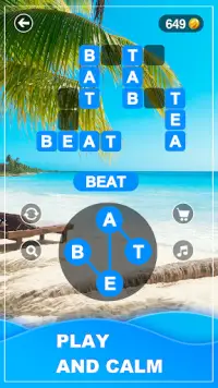 Word Calm - Scape puzzle game Screen Shot 1