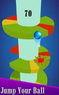 Helix Paint Ball Tower Jump Screen Shot 4