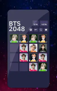 BTS 2048 Game Screen Shot 5
