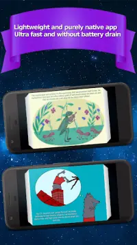 Stories for Kids - with illustrations & audio Screen Shot 2