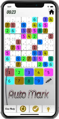 Colorful Sudoku Screen Shot 3