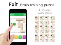 Exit - Brain training puzzle Screen Shot 2