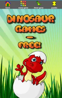 Dinosaur Games: Kids - FREE! Screen Shot 0