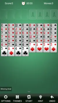 FreeCell Solitaire - klassieke kaartspellen Screen Shot 0