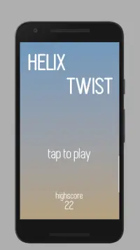 Helix Twist - Twirl your way through! Screen Shot 0