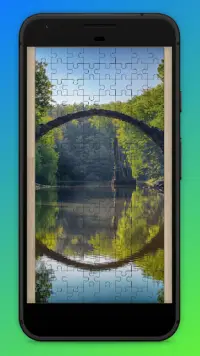 Bridge Jigsaw Puzzles - Zillion Jigsaws Screen Shot 0