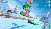 Snowboard de esquí alpino: Skater Boy 3D Screen Shot 0