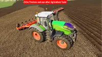 Modern Landbouw Tractor Het rijden Simulator 2021 Screen Shot 0