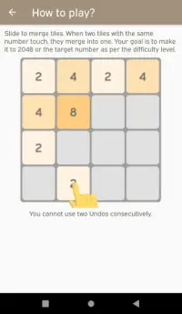 2048 Puzzle Game Free Screen Shot 1