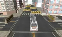 Fire Truck Parking 3D Screen Shot 3