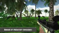 Last Survival Sniper gegen Zombie Dino auf Insel Screen Shot 6