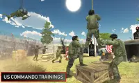Juegos de misiones del ejército: juego de comandos Screen Shot 0