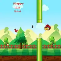 Flappy Lil Bird Screen Shot 2