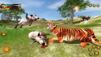 Wild Tiger Simulator 3d animal games Screen Shot 8