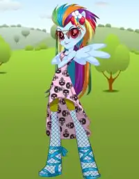 Dress Up Rainbow Dash Games Screen Shot 1